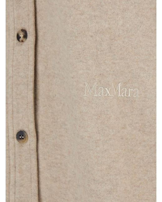 Max Mara Natural Ceci Long-Sleeved Shirt