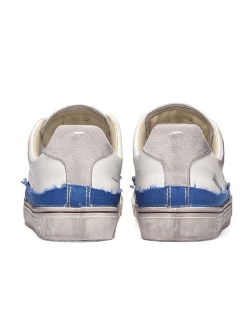 Maison Margiela Blue New Evolution Sneakers for men