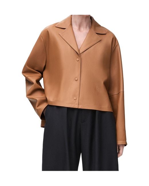 Loewe Brown Pyjama Blouse