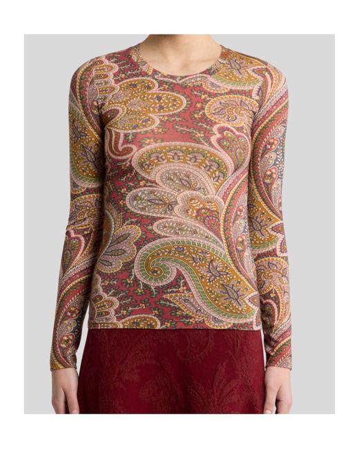Etro Brown Top Clothing