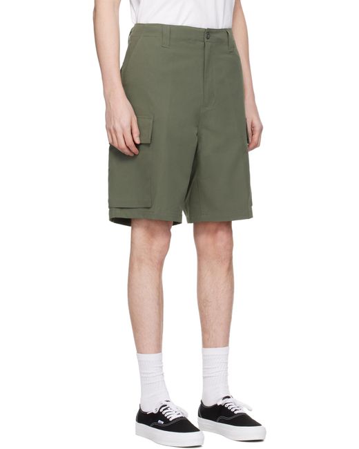 Carhartt Green Kade Cargo Shorts for men