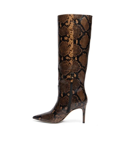 Stuart Weitzman Brown Stuart Power Boot 85