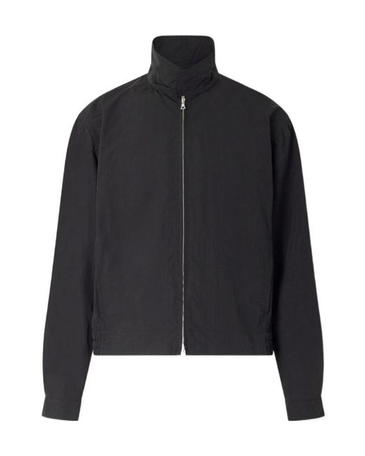 Dries Van Noten Black Zipped Jacket for men