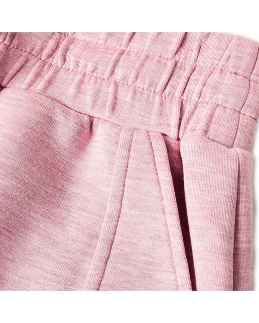 Varley Pink Drawstring Athletic Shorts