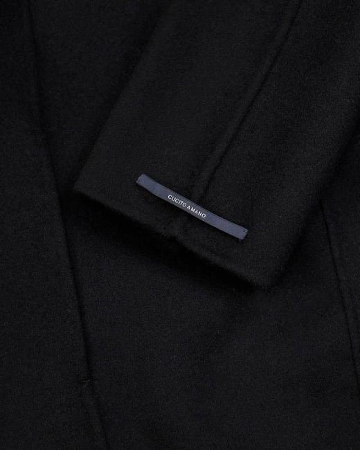 Max Mara Black Logo Coat