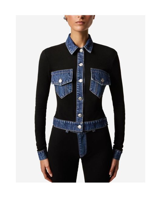 Coperni Blue Long-Sleeved Shirt