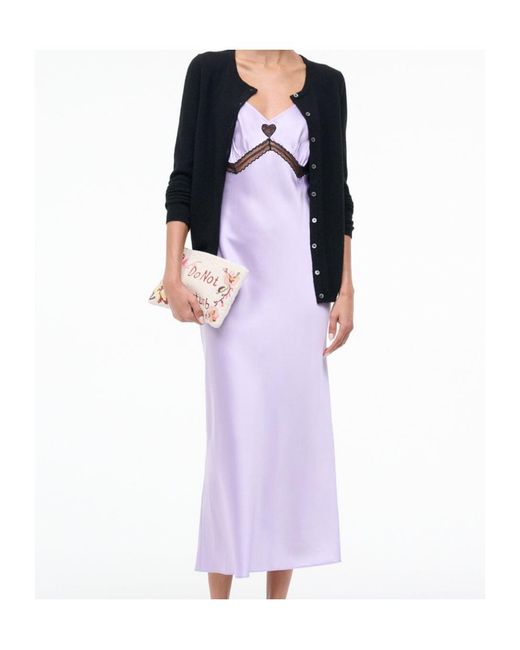 Staud Purple Terra Dress