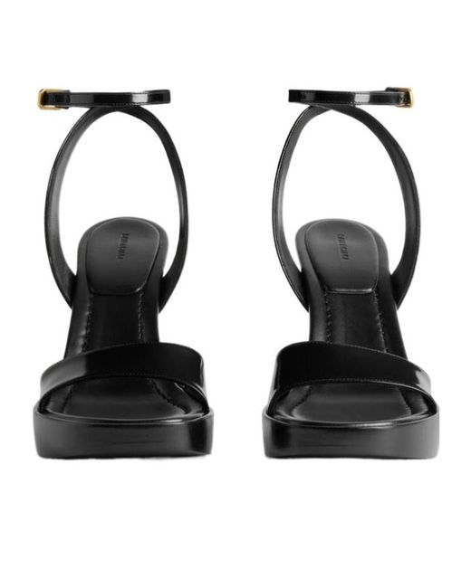 Balenciaga Black Fargo Sandal