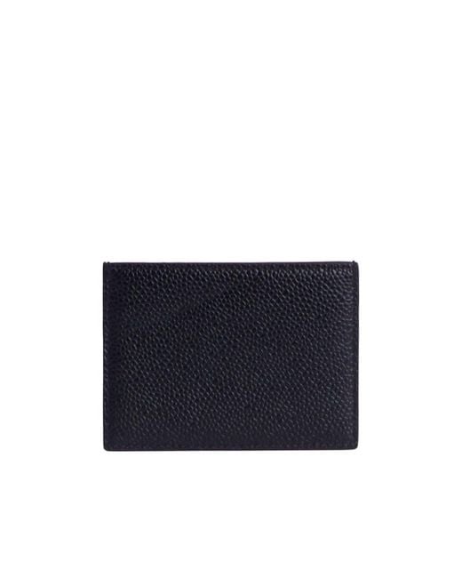 Thom Browne Blue Logo Cardholder for men