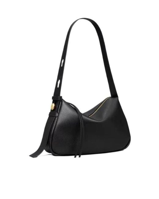 Tory Burch Black Small Romy Shoulder Bag