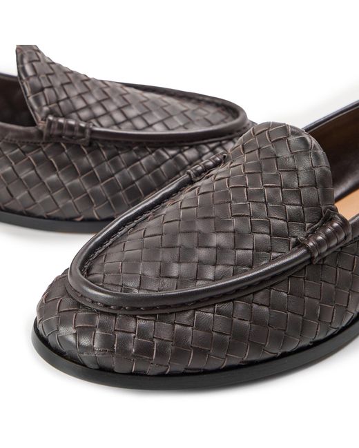 Bottega Veneta Gray Versatile Loafers for men