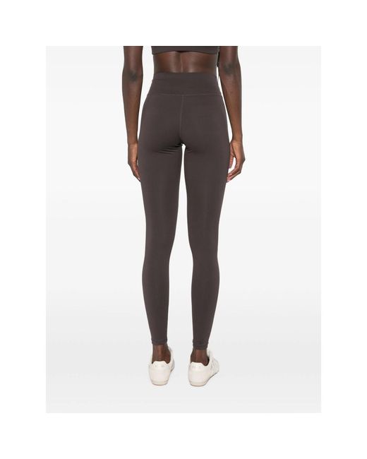 Sporty & Rich Gray Yoga Retreat High-Rise Leggings