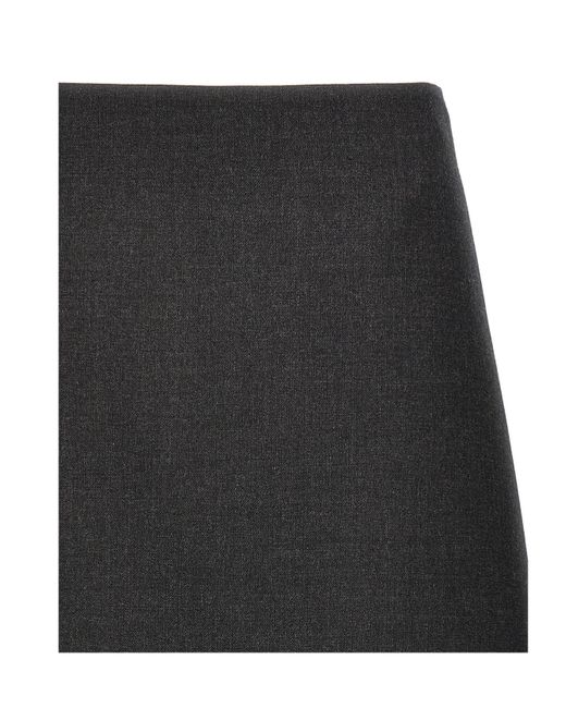 Jil Sander Black 70' Skirt
