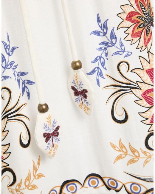 Farm Rio White Long Dresses