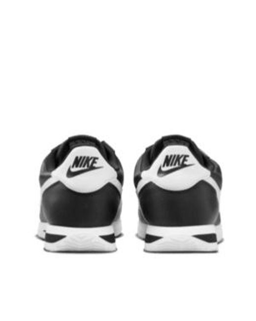 Nike Black Cortez Sneakers for men