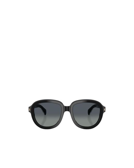 Moncler White Aviator Sunglasses for men