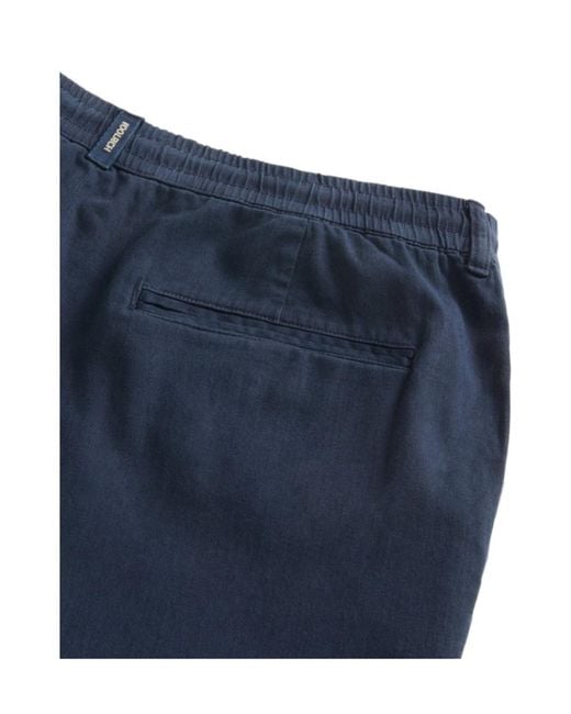 Woolrich Blue Milton Trousers for men