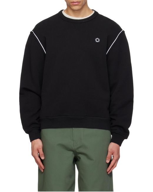 KENZO Black Boke Flower 2.0 Embroidered Sweatshirt for men