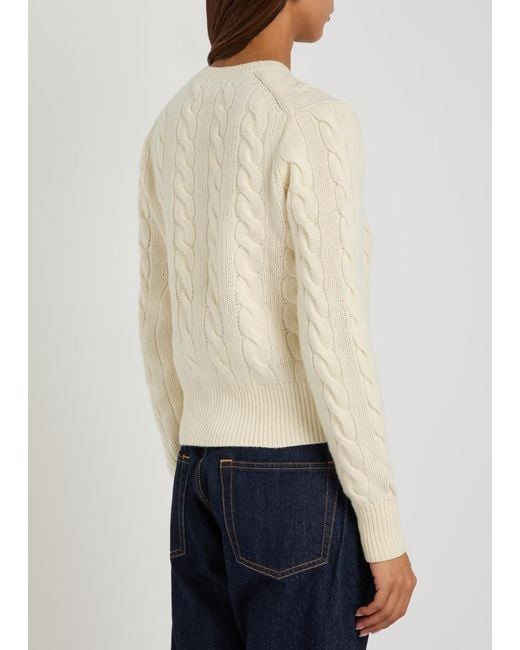 Polo Ralph Lauren Natural Wool Cashmere Cardigan