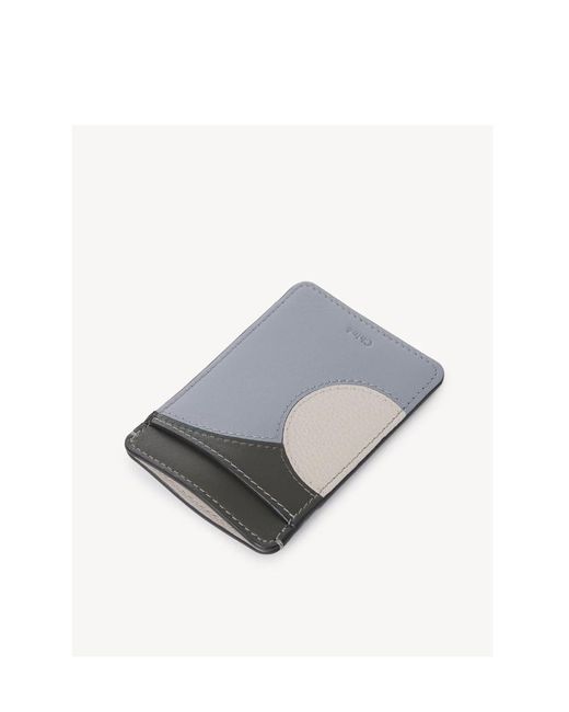 Chloé Gray Moona Logo Clip