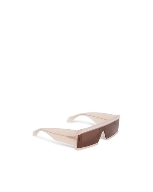 Alaïa Brown Alaïa Rectangle Frame Sunglasses