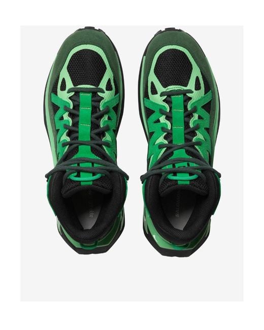 Salomon Lab Green Salomon Odyssey Elmt Gore-Tex High Top Sneakers for men