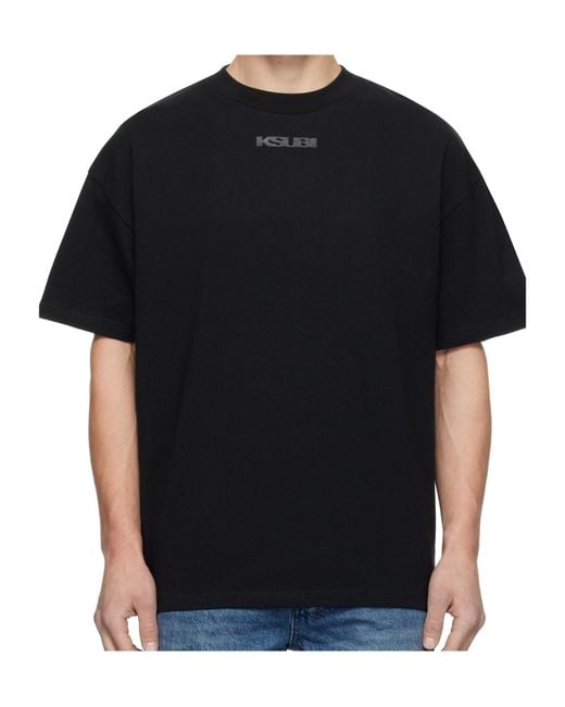 Ksubi Black Logo-Motif T-Shirt for men