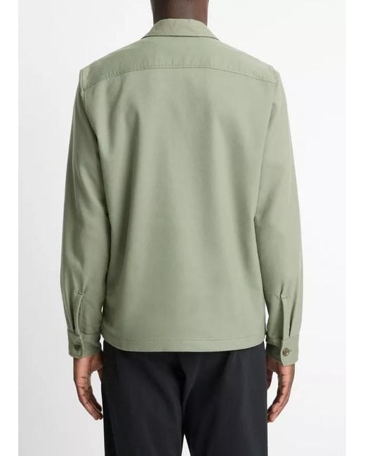 Vince Green Button-Up Shirt for men