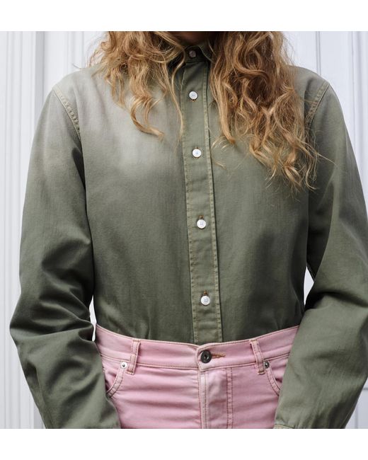 Dior Green Blouse