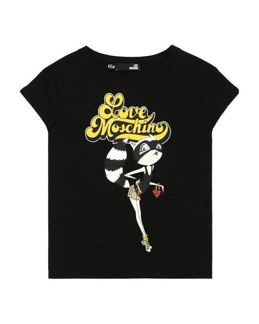 Moschino Black Logo T-Shirt