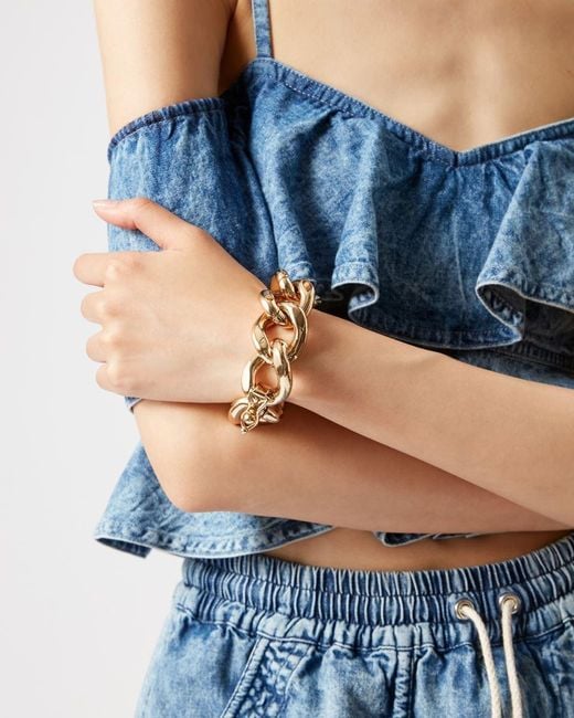 Isabel Marant Metallic Dore Bracelet