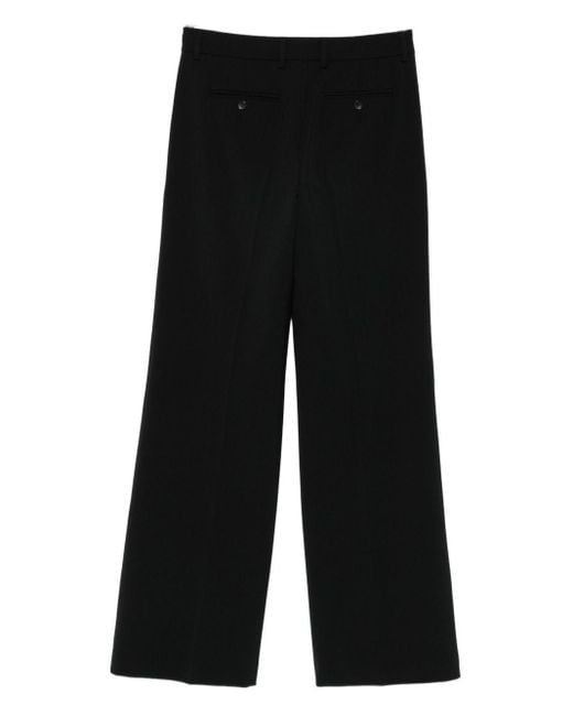 Seventy Black Wide-Leg Trousers