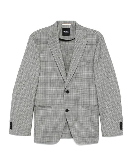 Boss Gray Huge Blazer for men