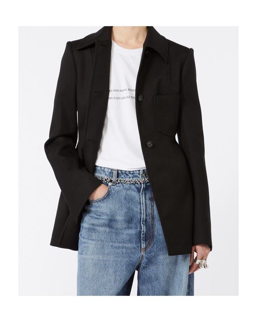 Sportmax Black Long Sleeve Jacket