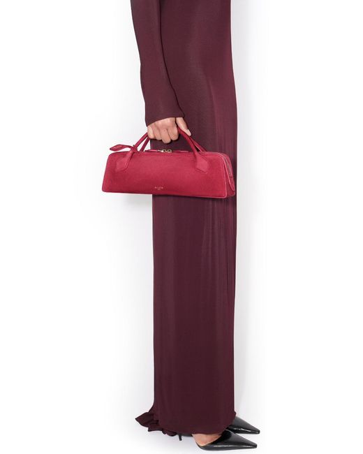 Alaïa Red Alaïa Teckel Zipped Clutch Bag