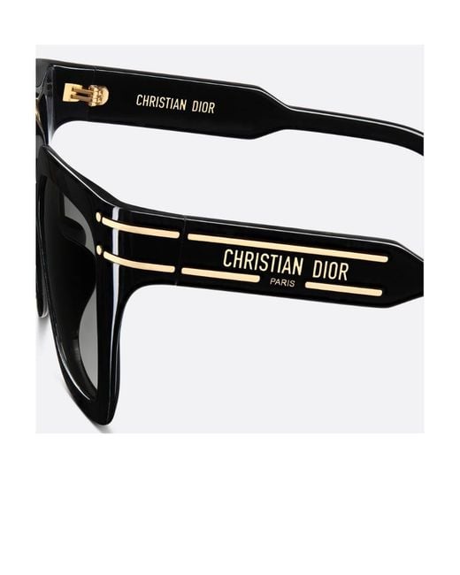 Dior Black Eyewear Square Frame Sunglasses