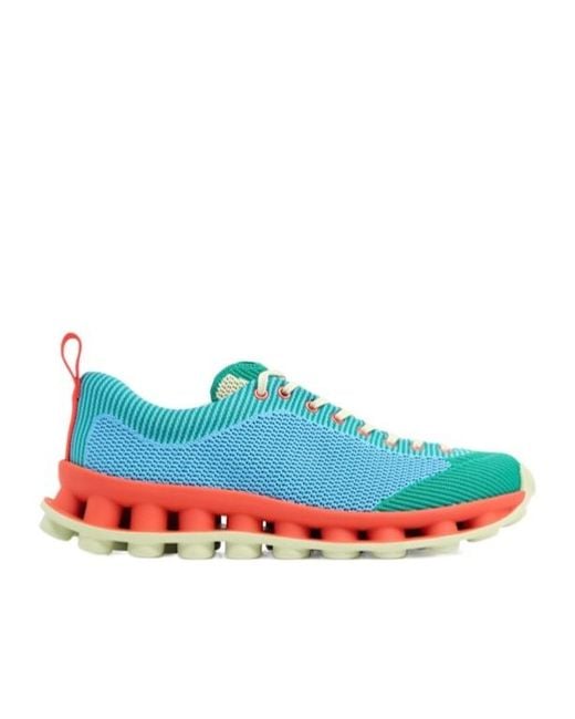 Sunnei Blue Camper X Collaboration Pelotissima Low-Top Lace-Up Sneakers for men