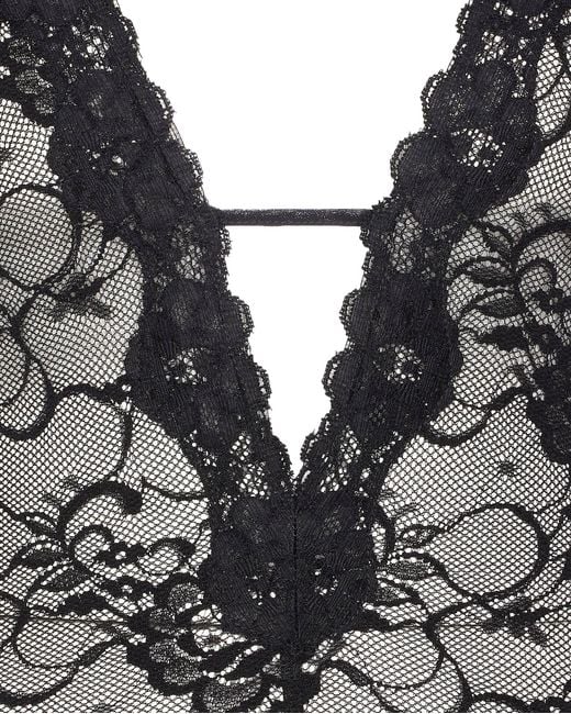 Aniye By Black Lace V-Neck Bodysuit