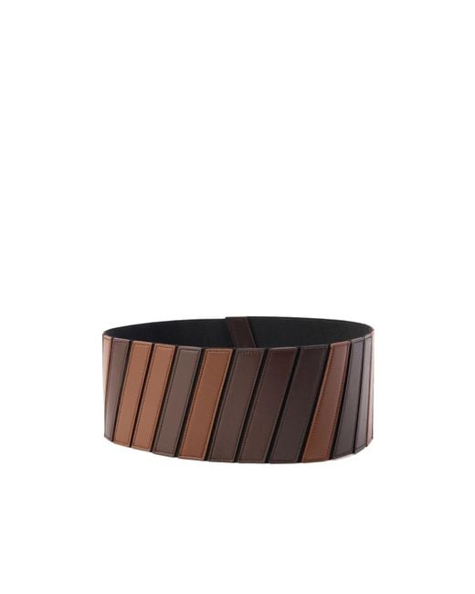 Alaïa Brown Elastic Belt