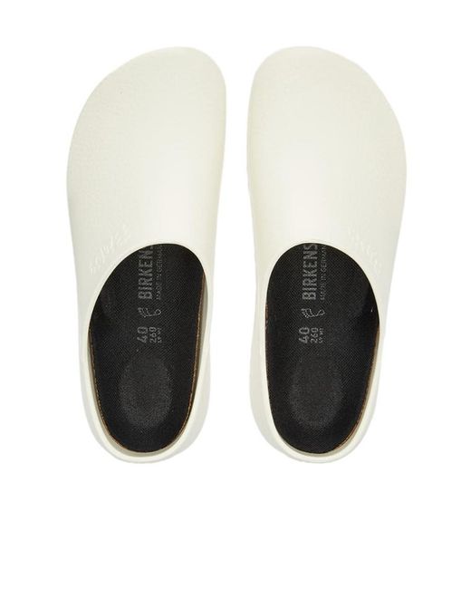 Birkenstock White Logo Muller Shoes