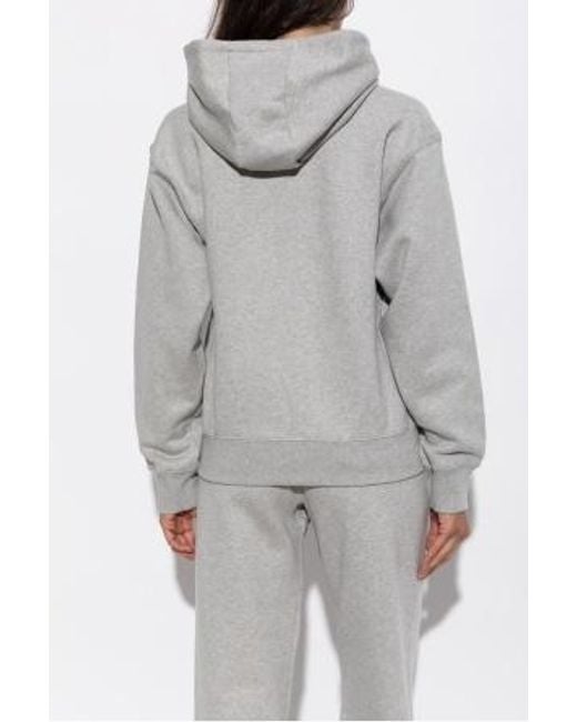 Victoria Beckham Gray Mica Hoodie