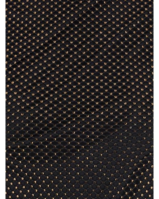Sportmax Black Gerarda Embellished Long-Sleeved Top