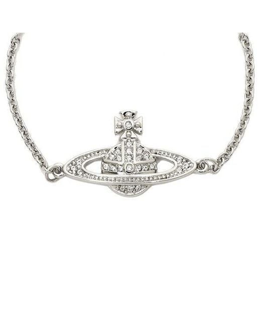 Vivienne Westwood Metallic Logo Bracelet