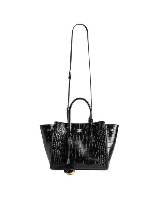 Balenciaga Black Hampton Mini Tote Bag