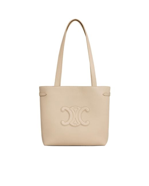 Céline Gray Small Cabas Anays Cuir Triomphe Shoulder Bag