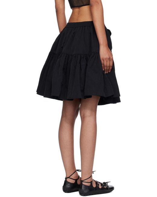 CECILIE BAHNSEN Black Pleated Skirt