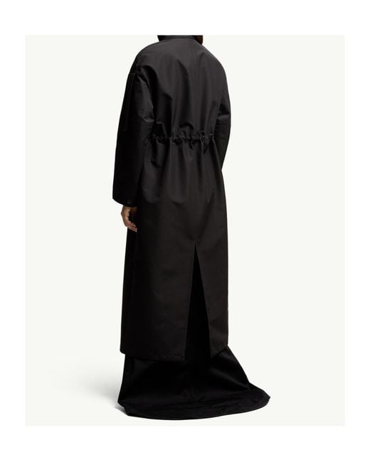 Moncler Black X Ee72 By Edward Enninful Winifred Trench Coat