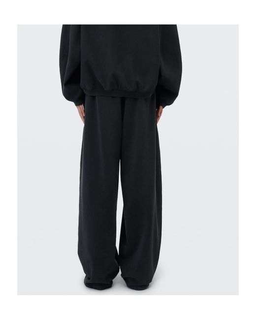 Alexander Wang Black Mid-Rise Athletic Sweatpants