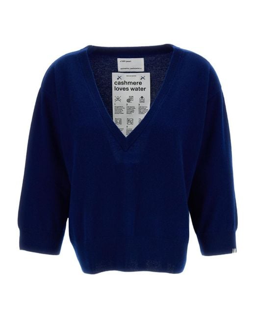 Extreme Cashmere Blue V-Neck Sweater