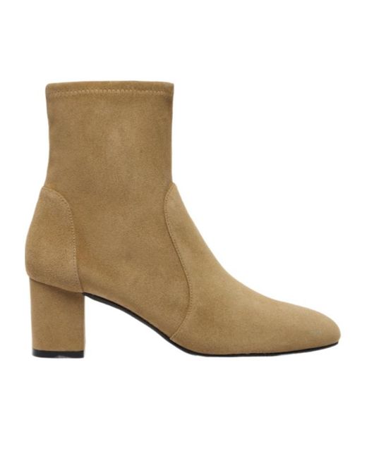 Stuart Weitzman Brown Lucie Bootie